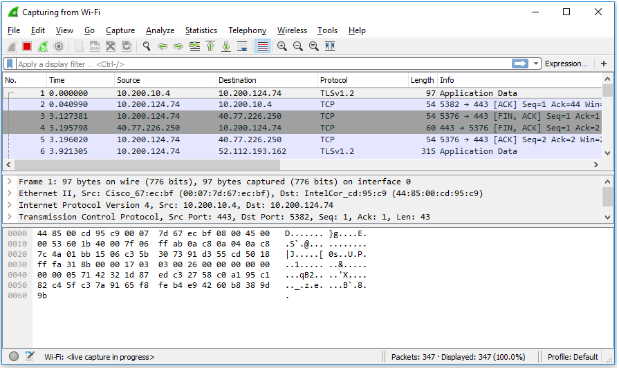 wireshark-screen